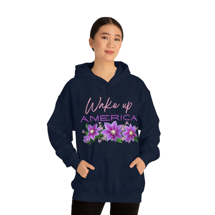 Wake up America unisex Heavy Blend™ Hooded Sweatshirt