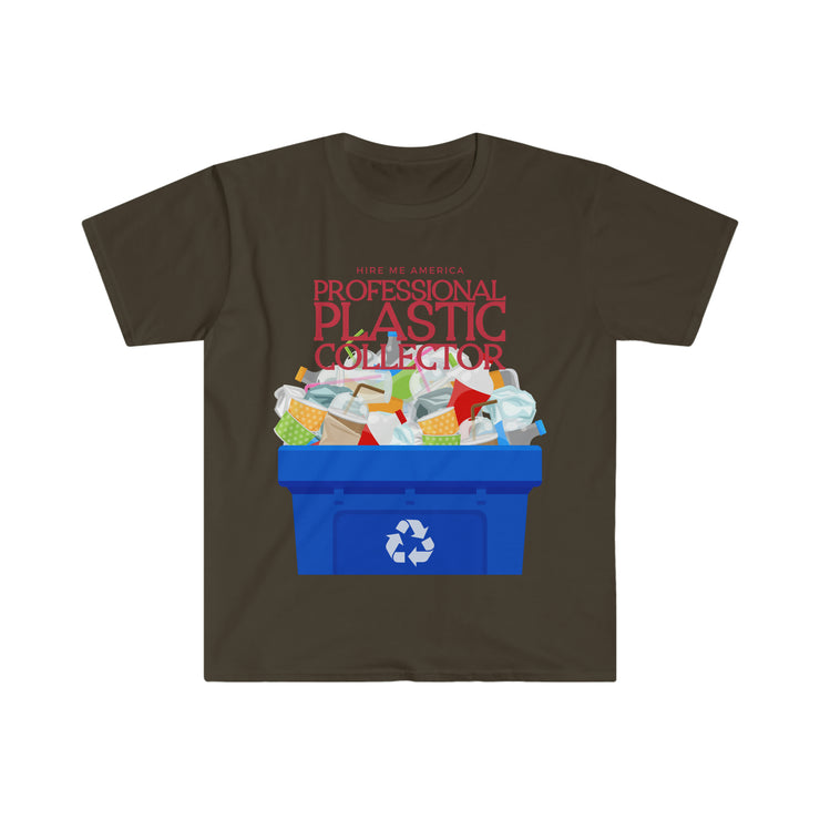 Professional Plastic Collector unisex Softstyle T-Shirt