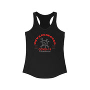 Unvaccinated Covid-19 women's Ideal Racerback Tank