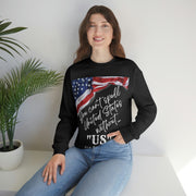 You can't spell United States without "US" unisex Heavy Blend™ Crewneck Sweatshirt