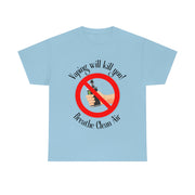 Vaping will kill you! Breathe Clean Air unisex Heavy Cotton Tee