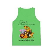 Chaos coordinator kid's Jersey Tank Top