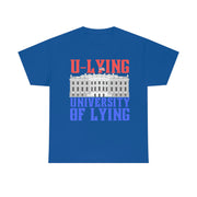 University of Lying Unisex Heavy Cotton Tee