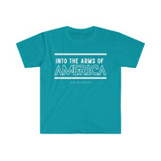 Into the arms of America unisex Softstyle T-Shirt