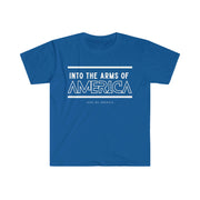 Into the arms of America unisex Softstyle T-Shirt