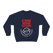 Strong Senior Citizen seeking work Unisex Heavy Blend™ Crewneck Sweatshirt