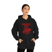 Immigrant Built Made in America unisex Heavy Blend™ Hooded Sweatshirt