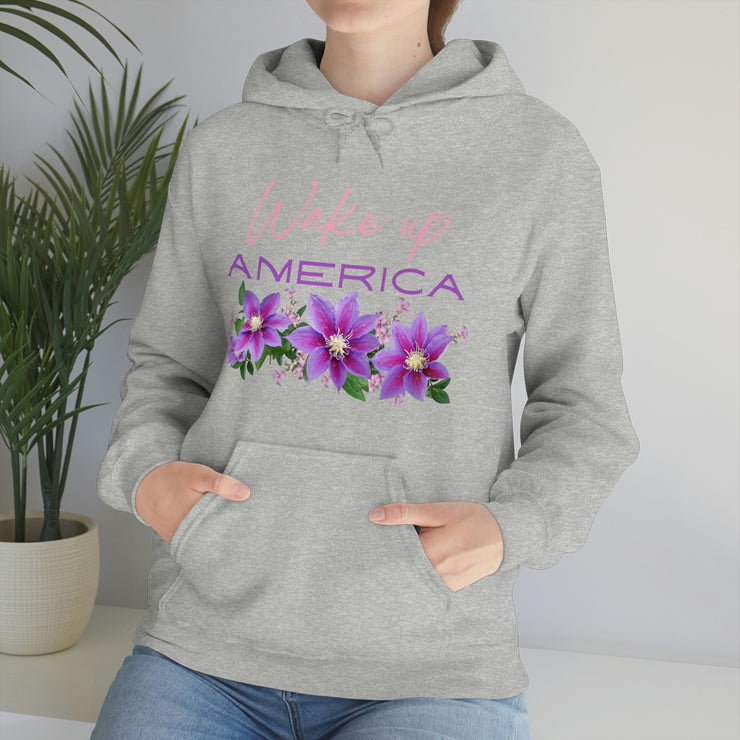 Wake up America unisex Heavy Blend™ Hooded Sweatshirt