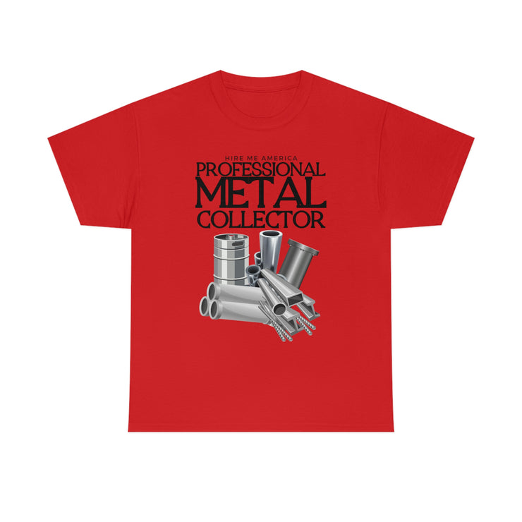 Professional Metal Collector unisex Heavy Cotton Tee