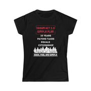 Dream Act 2.0 women's Softstyle Tee