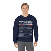 Professional Food Delivery Service Sweatshirt