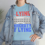 University of Lying Unisex Heavy Cotton Tee