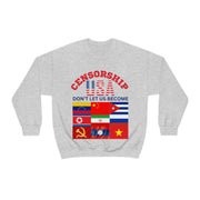 Censorship unisex Heavy Blend™ Crewneck Sweatshirt