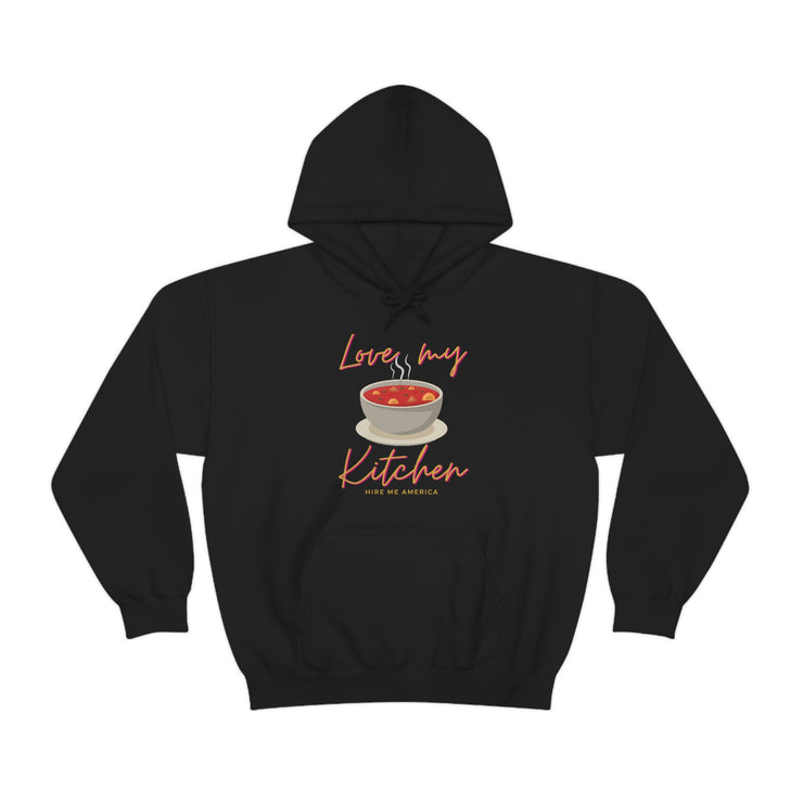 Love me soup kitchen unisex Heavy Blend™ Hooded Sweatshirt