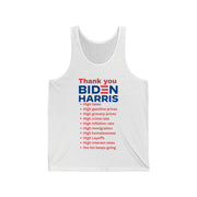 Thank you Biden Harris unisex Jersey Tank