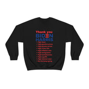 Thank you Biden Harris Unisex Heavy Blend™ Crewneck Sweatshirt