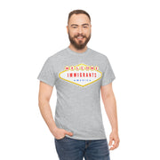 Welcome immigrants America Unisex Heavy Cotton Tee