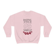 Dating after 40 Unisex Heavy Blend™ Crewneck Sweatshirt