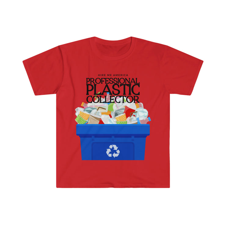 Professional Plastic Collector unisex Softstyle T-Shirt