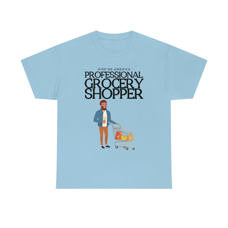 Professional Grocery Shopper unisex Heavy Cotton Tee