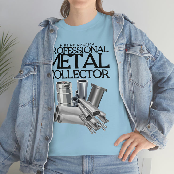 Professional Metal Collector unisex Heavy Cotton Tee