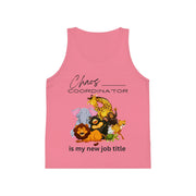 Chaos coordinator kid's Jersey Tank Top