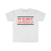 Into the arms of America unisex Softstyle T-Shirt