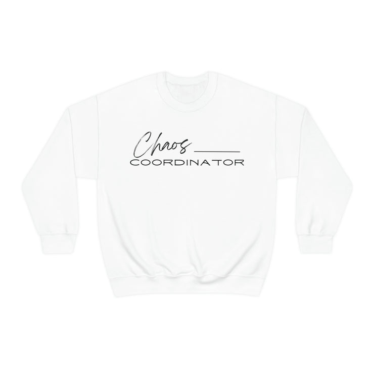 Chaos coordinator unisex Heavy Blend™ Crewneck Sweatshirt