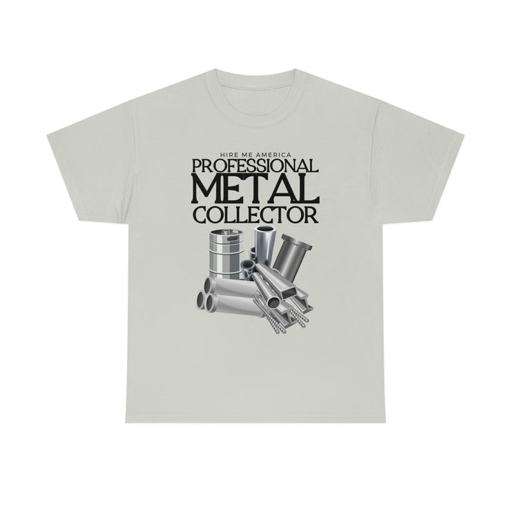 Professional Metal Collector unisex Heavy Cotton Tee