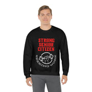 Strong Senior Citizen seeking work Unisex Heavy Blend™ Crewneck Sweatshirt