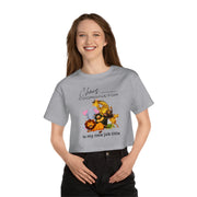 Chaos Coordinator with animals Champion Women's Heritage Cropped T-Shirt