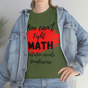 You can't fight math Unisex Heavy Cotton Tee