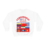 Censorship unisex Heavy Blend™ Crewneck Sweatshirt