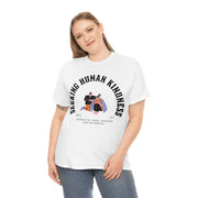 Seeking human kindness unisex Heavy Cotton Tee