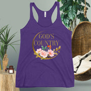 God's Country Women's Racerback Tank