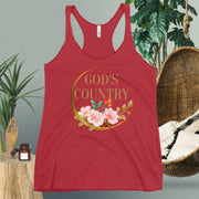 God's Country Women's Racerback Tank