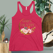 God's Country Women's Racerback Tank